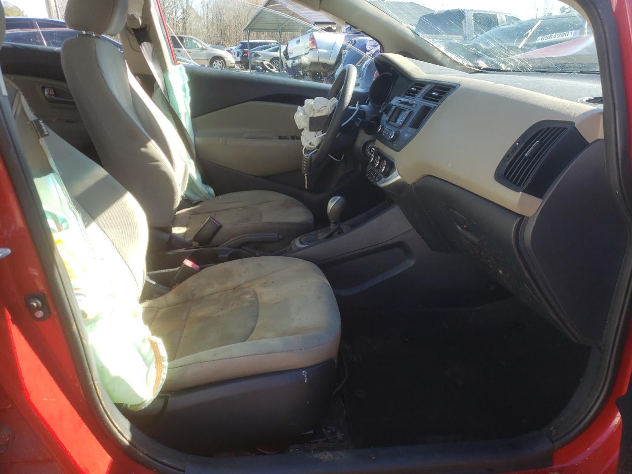 Photo 5 from auction – 2014 KIA RIO LX with VIN KNADM4A34E6364154