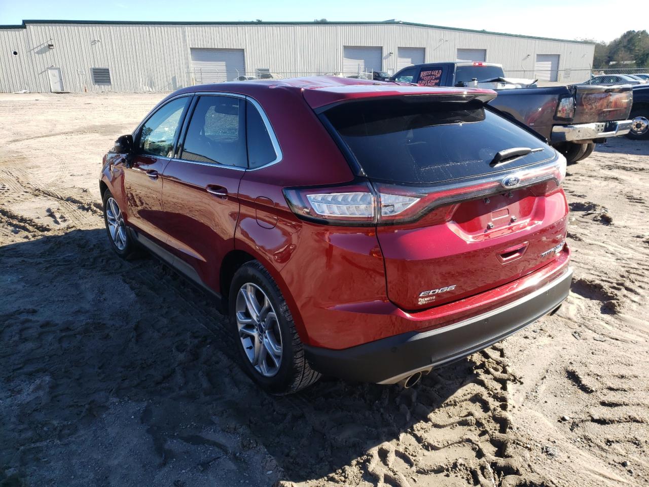 Photo 3 from auction – 2018 FORD EDGE TITAN with VIN 2FMPK3K96JBC53356
