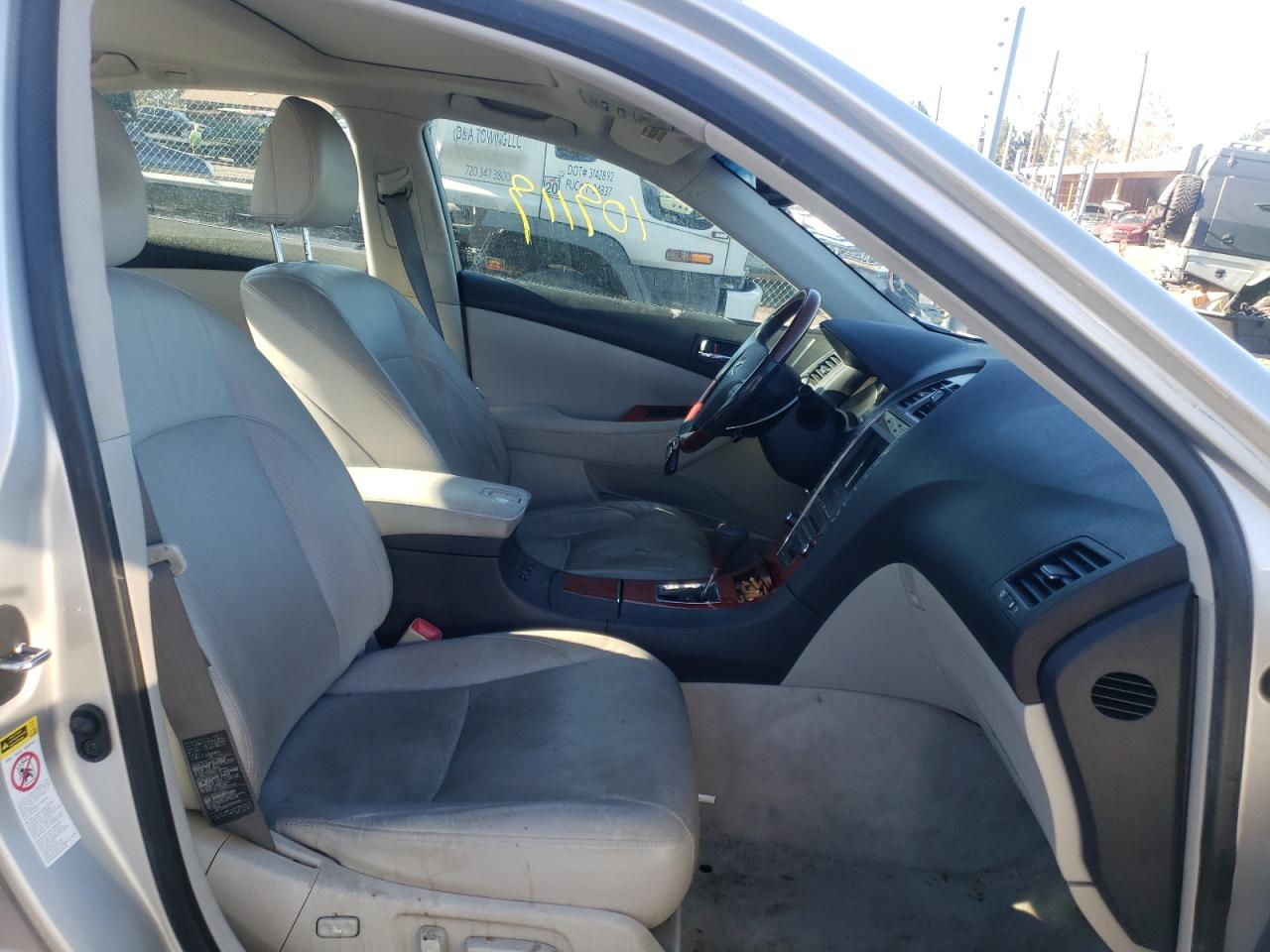 Photo 5 from auction – 2008 LEXUS ES 350 with VIN JTHBJ46G982265984