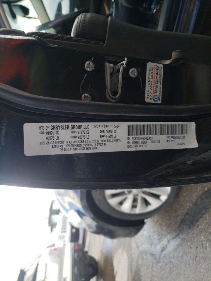 Photo 10 from auction – 2014 DODGE DART SE AE with VIN 1C3CDFDH7ED825493