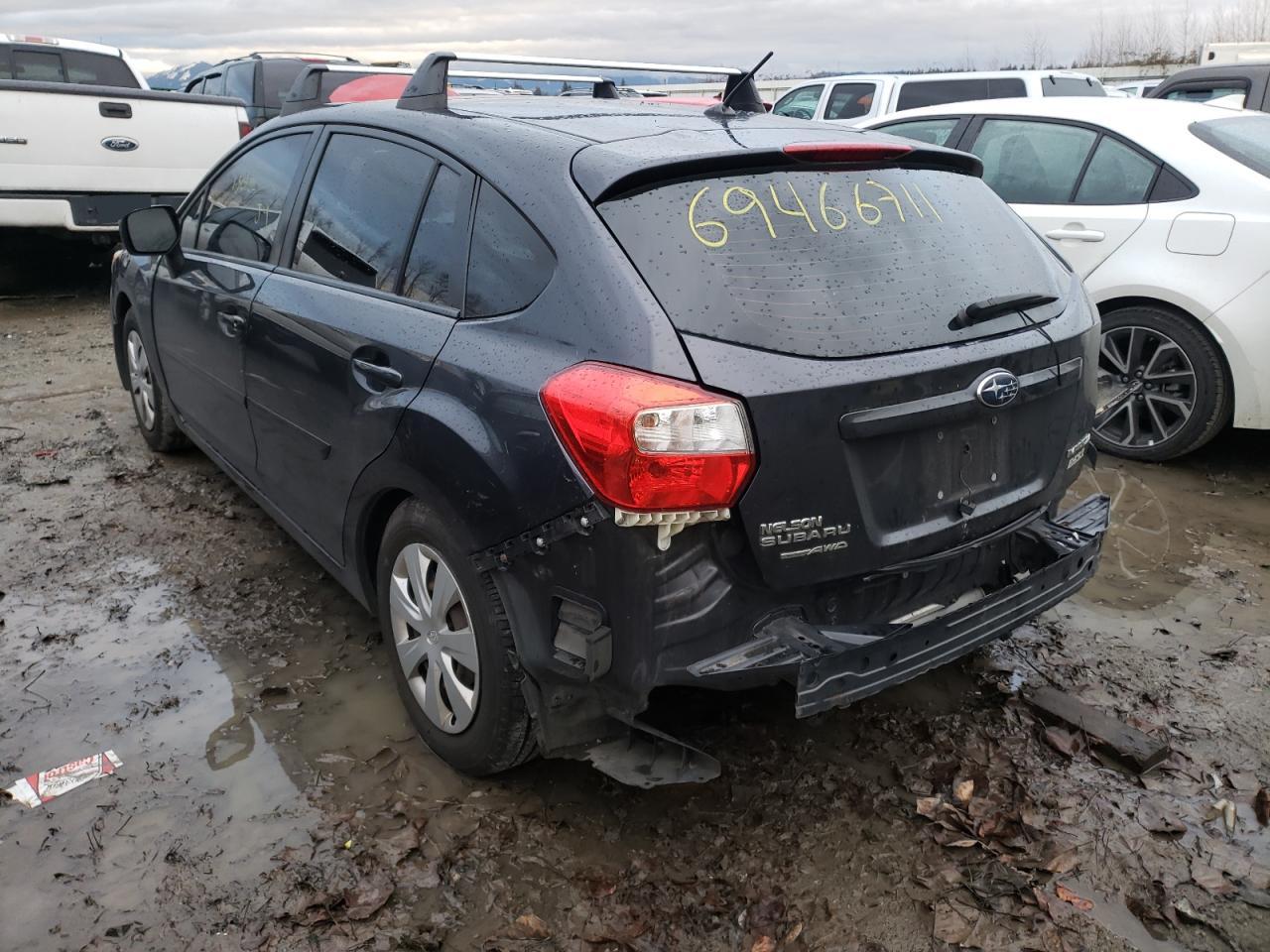 Photo 3 from auction – 2013 SUBARU IMPREZA with VIN JF1GPAA68D2886457