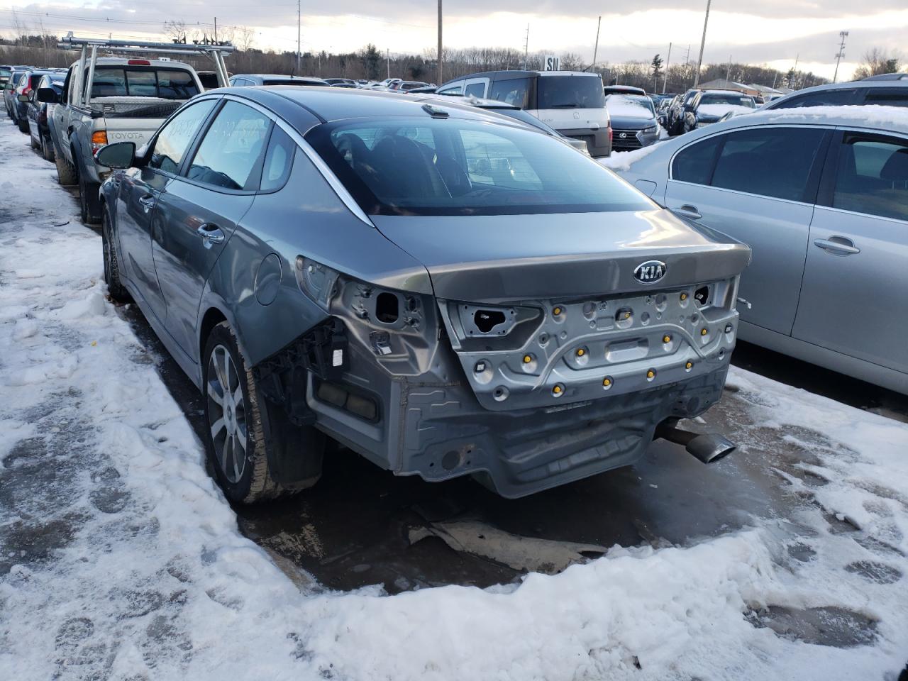 Photo 3 from auction – 2016 KIA OPTIMA LX with VIN 5XXGT4L34GG075456