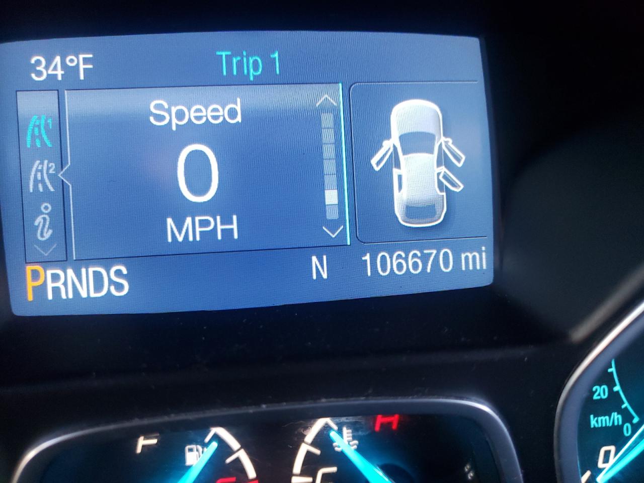 Photo 8 from auction – 2014 FORD ESCAPE SE with VIN 1FMCU9GX0EUC61326