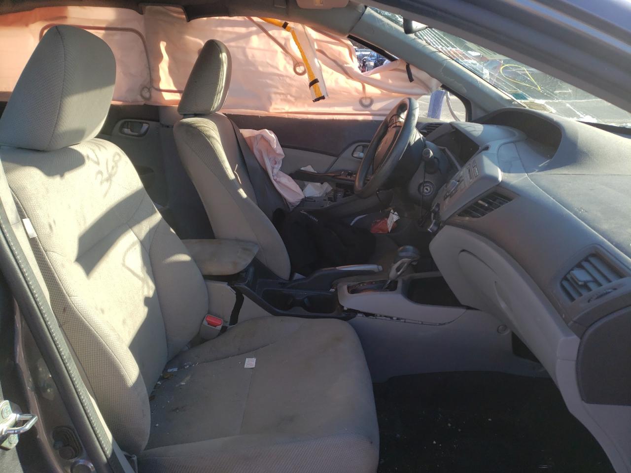 Photo 5 from auction – 2012 HONDA CIVIC LX with VIN 19XFB2F57CE360641