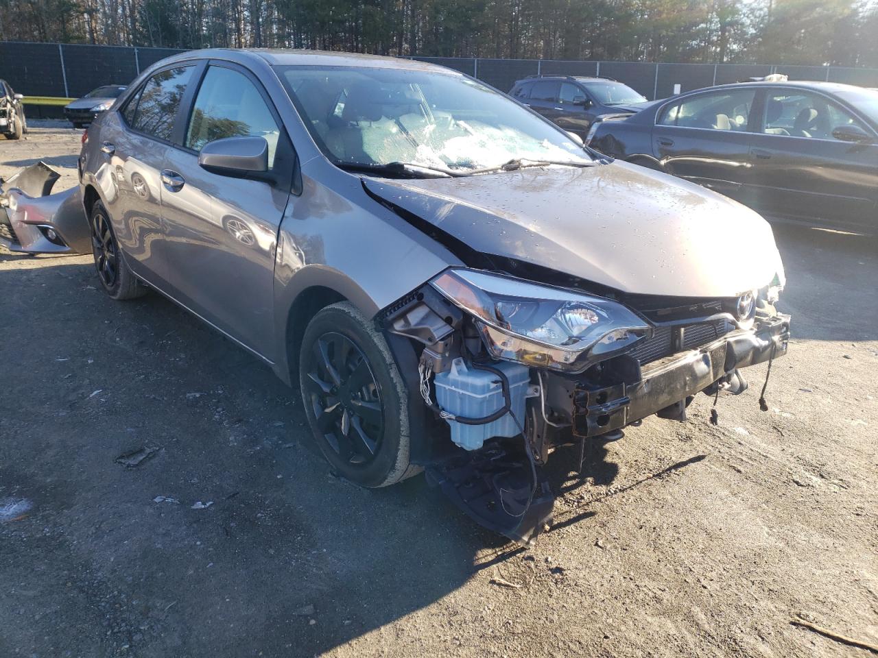 TOYOTA COROLLA L 2014 with VIN 2T1BURHE1EC107301 - Photo from auction