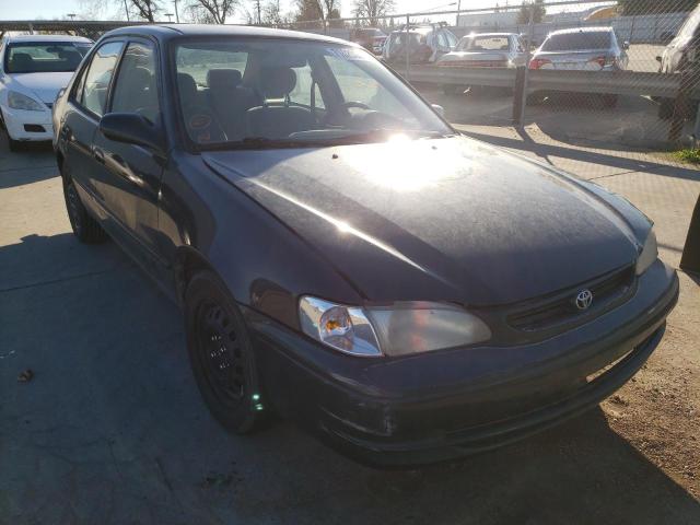 TOYOTA COROLLA VE 2000 with VIN 1NXBR18E0YZ359417 - Photo from auction