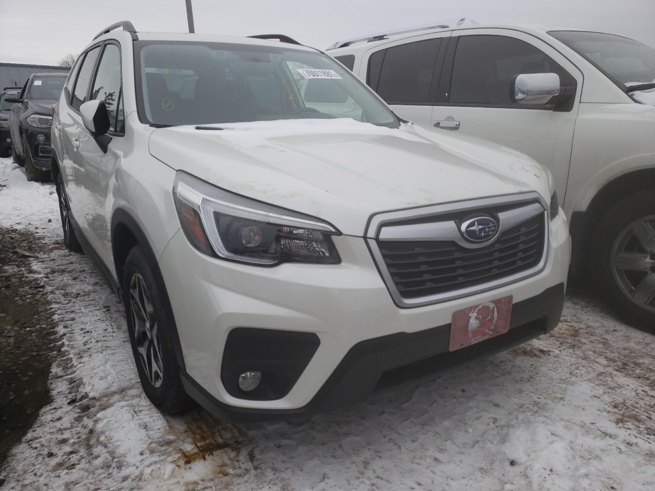 SUBARU FORESTER P 2021 with VIN JF2SKAJC2MH548785 - Photo from auction
