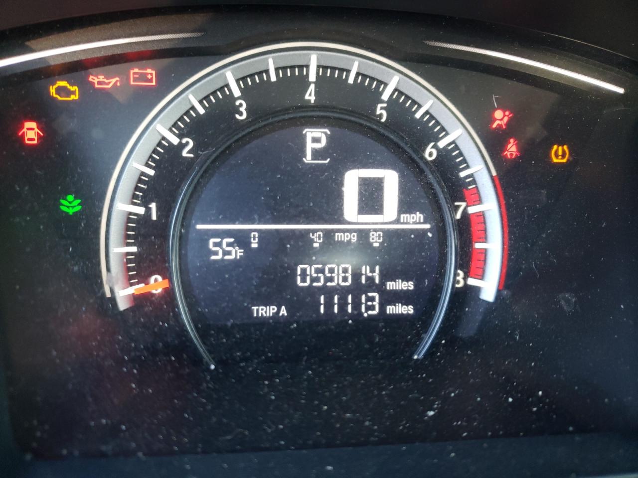 Photo 8 from auction – 2016 HONDA CIVIC LX with VIN 19XFC2F52GE014161
