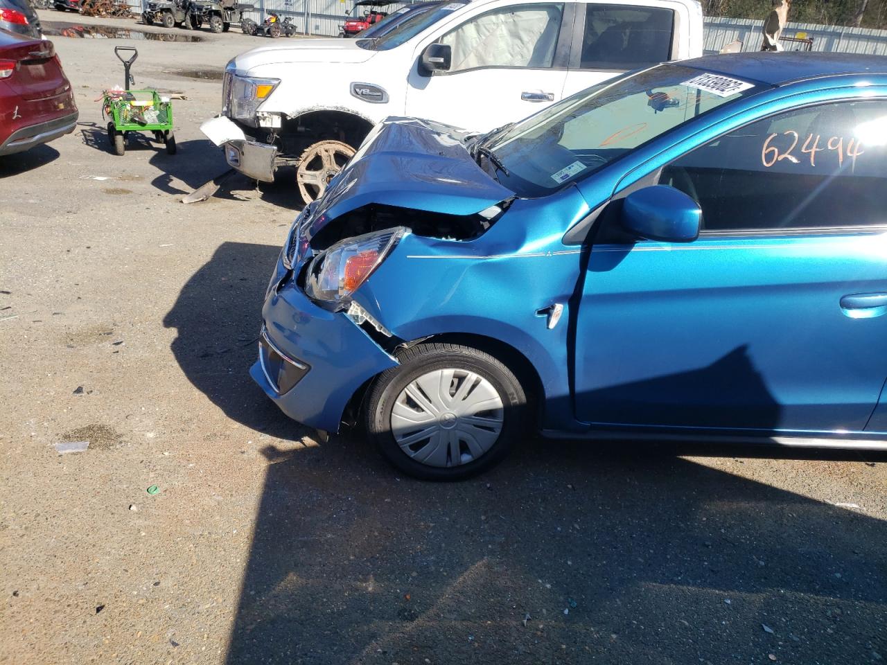 Photo 9 from auction – 2017 MITSUBISHI MIRAGE ES with VIN ML32A3HJ2HH019895