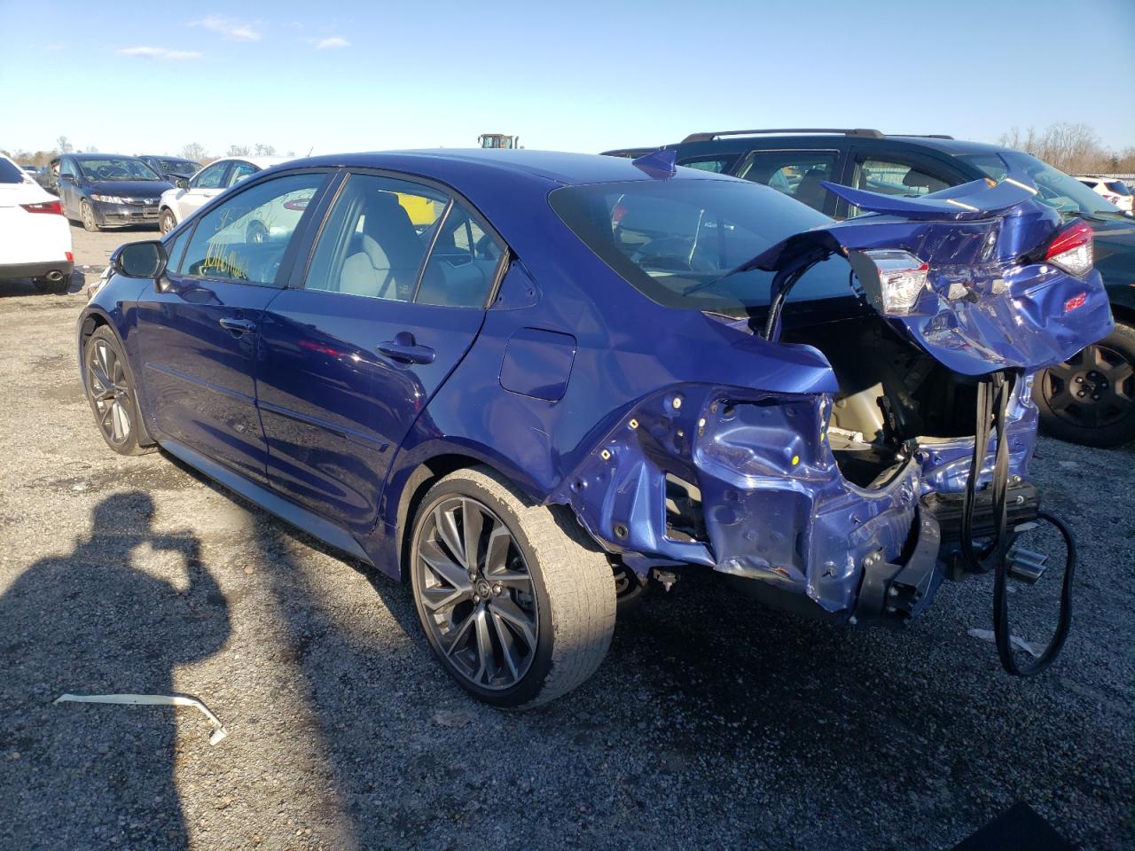 Photo 3 from auction – 2021 TOYOTA COROLLA SE with VIN 5YFS4MCE7MP079416