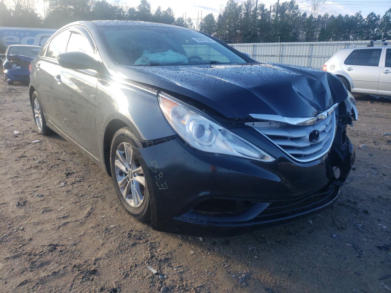 HYUNDAI SONATA GLS 2012 with VIN 5NPEB4AC7CH346876 - Photo from auction