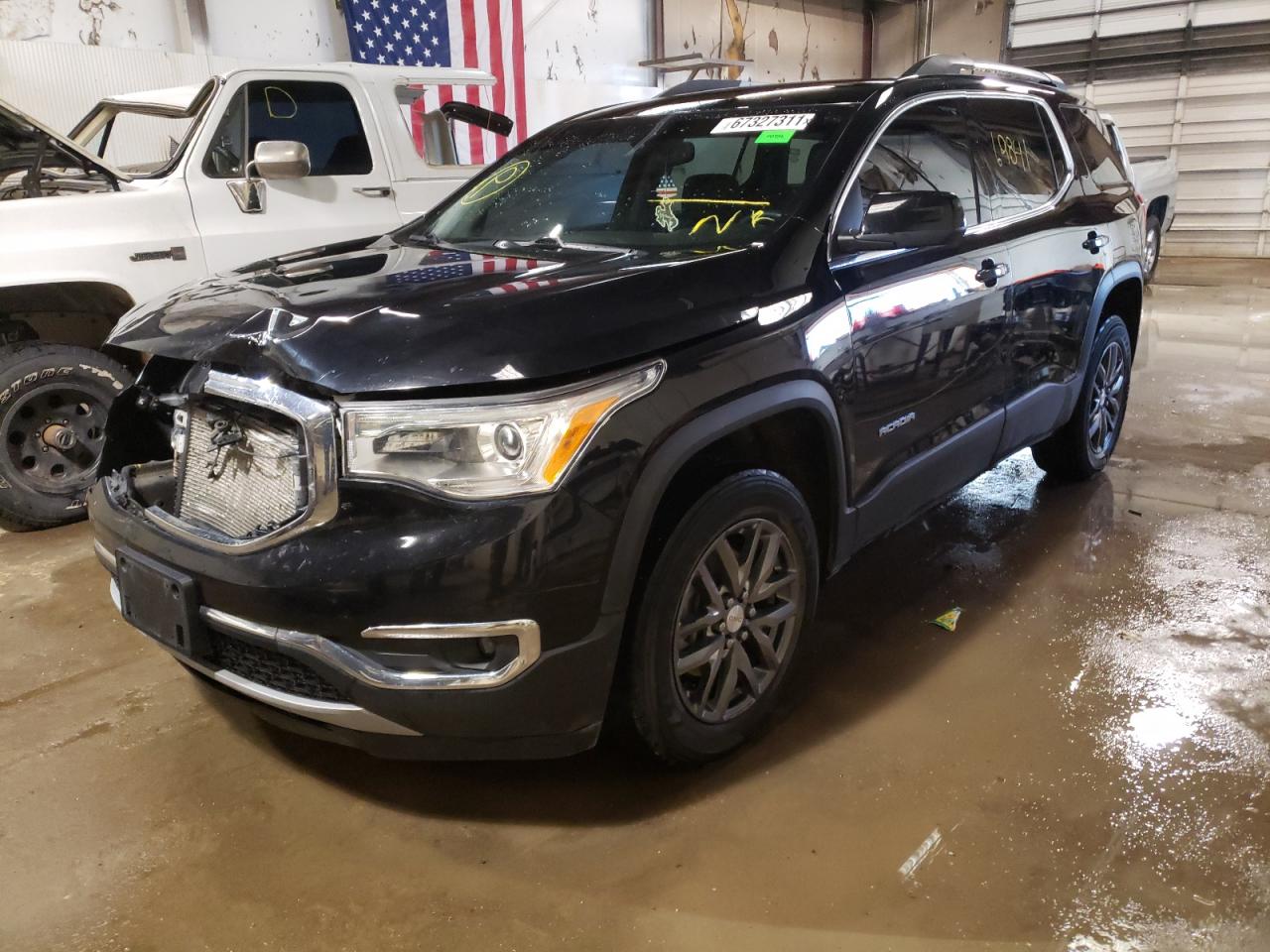 Photo 2 from auction – 2018 GMC ACADIA SLT with VIN 1GKKNULS9JZ145425