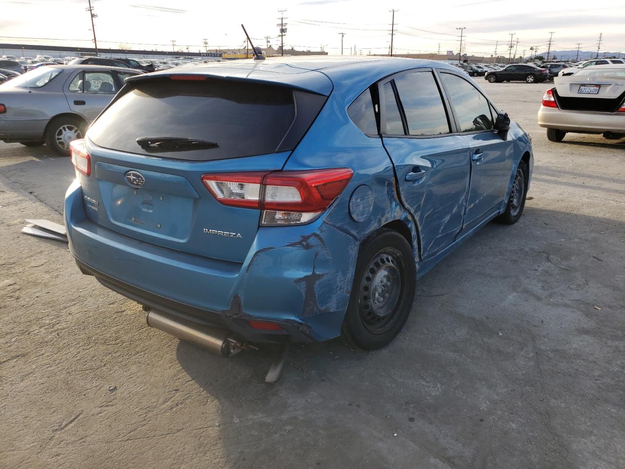 Photo 4 from auction – 2019 SUBARU IMPREZA with VIN 4S3GTAA66K3714201
