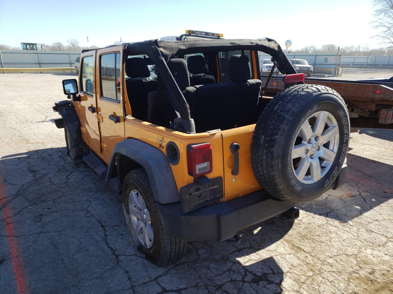 Photo 3 from auction – 2012 JEEP WRANGLER U with VIN 1C4BJWDG1CL129741