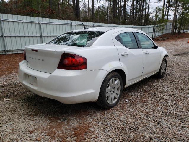 Photo 4 from auction – 2012 DODGE AVENGER SE with VIN 1C3CDZAB2CN132405