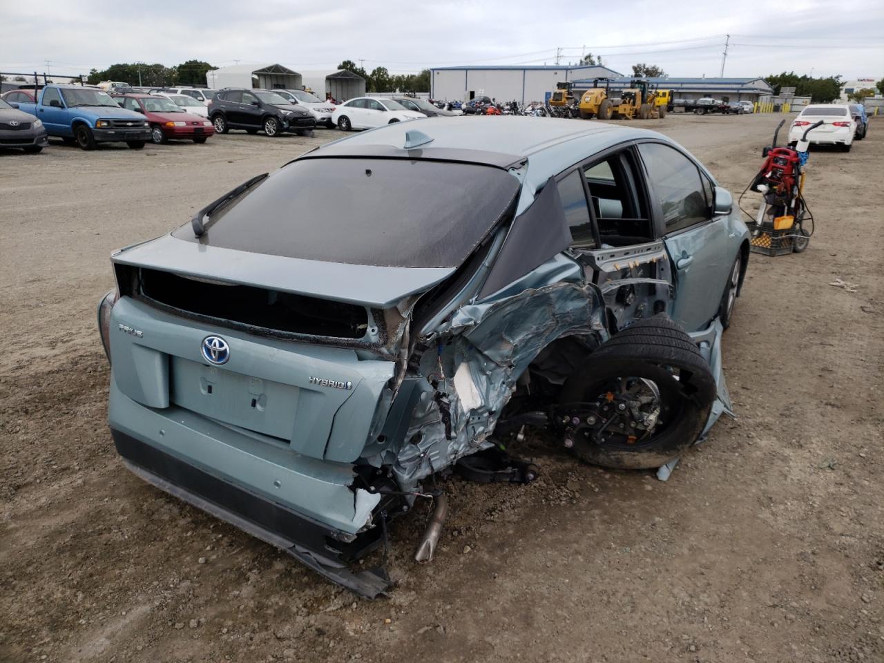 Photo 4 from auction – 2017 TOYOTA PRIUS with VIN JTDKBRFU9H3040525