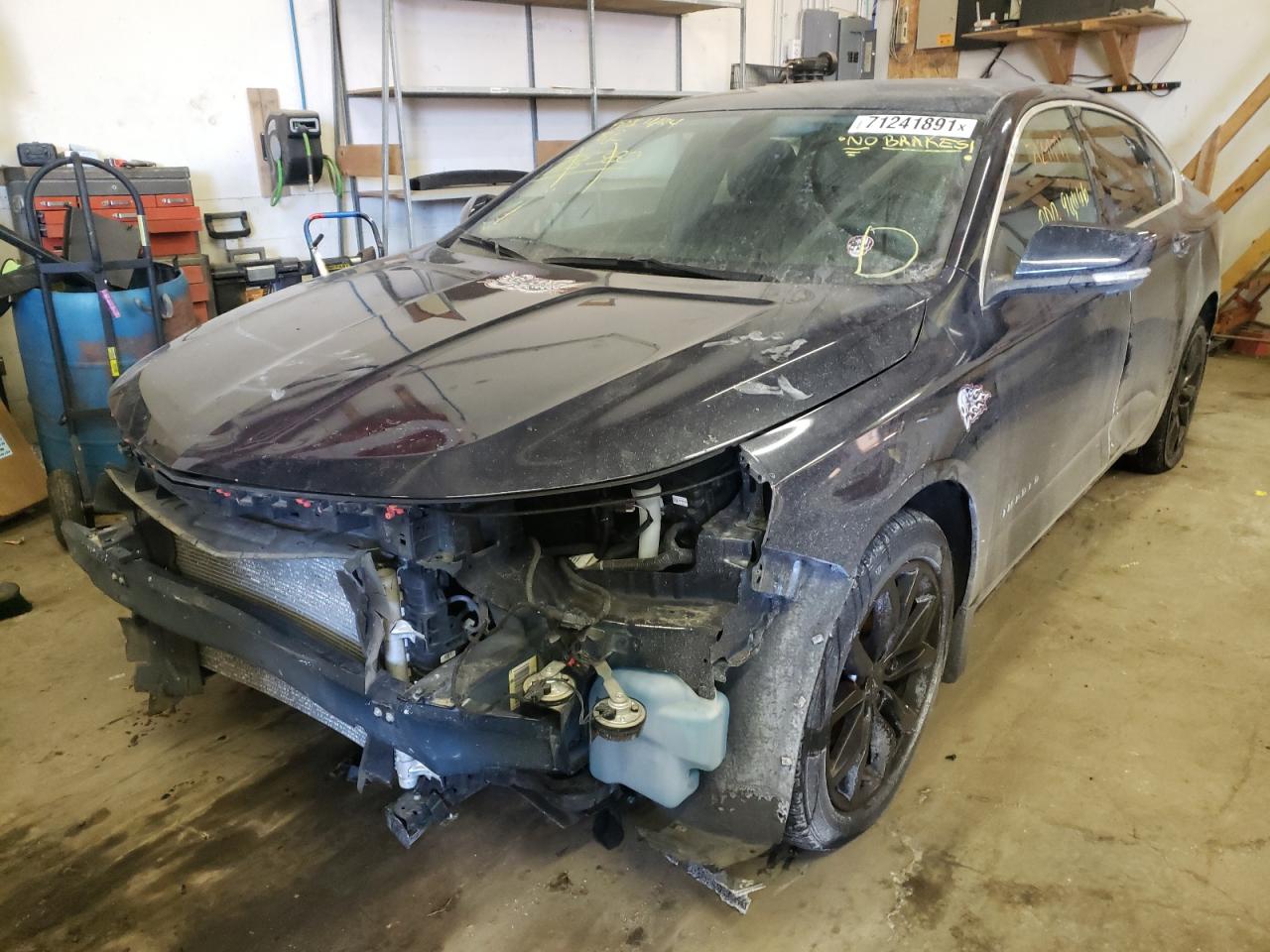 Photo 2 from auction – 2017 CHEVROLET IMPALA LT with VIN 2G1105S34H9130799