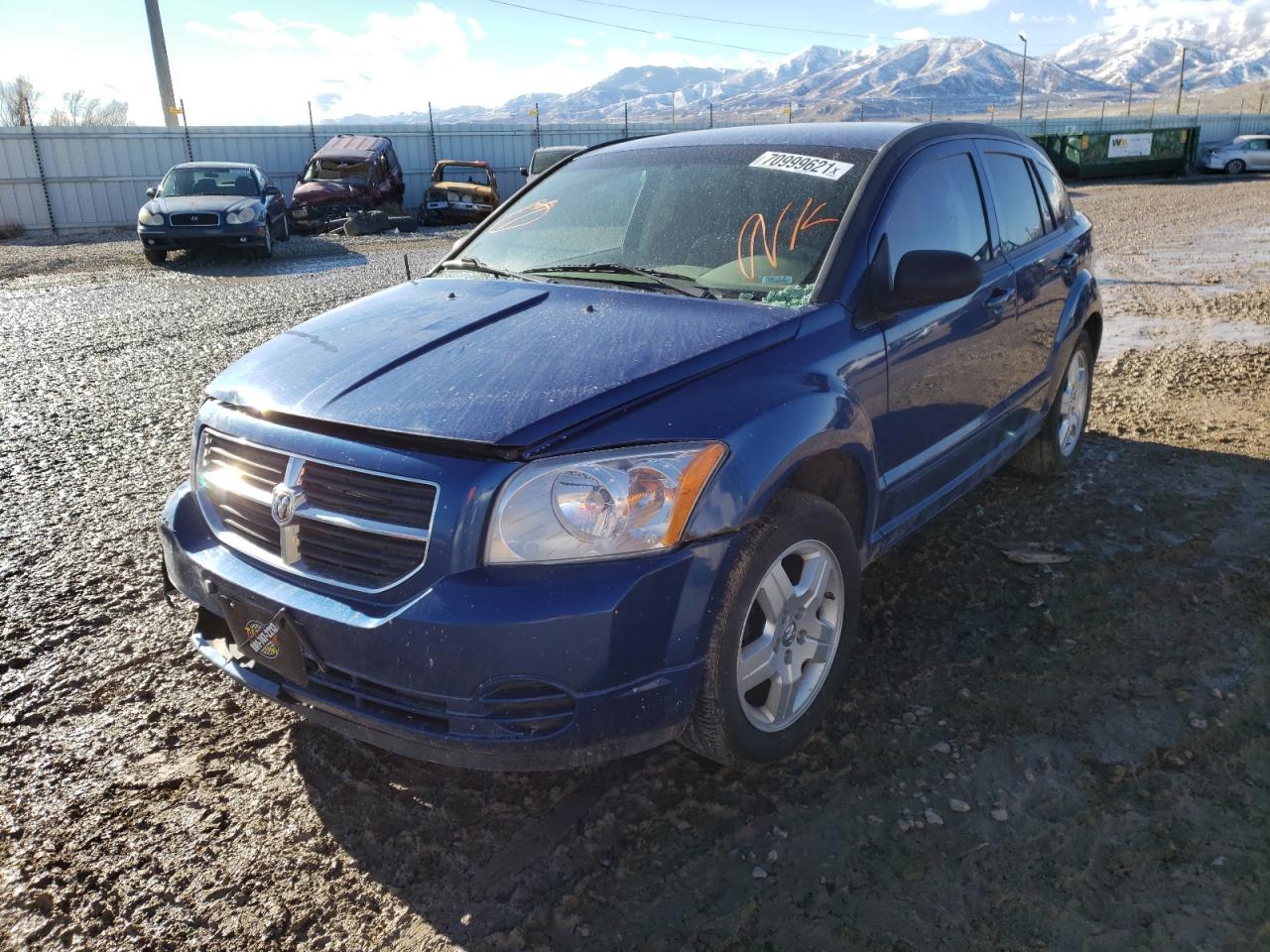 Photo 2 from auction – 2009 DODGE CALIBER SX with VIN 1B3HB48A09D172280