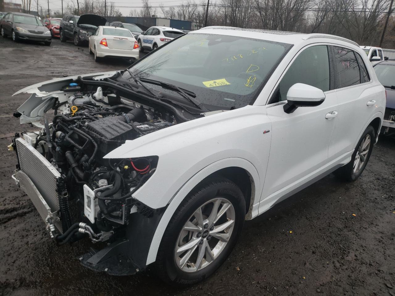 Photo 2 from auction – 2021 AUDI Q3 PREMIUM with VIN WA1DECF38M1018360