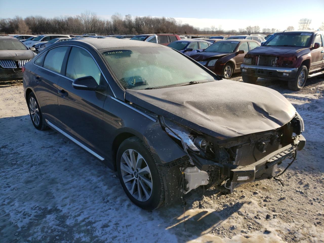 Photo 1 from auction – 2016 HYUNDAI SONATA SPO with VIN 5NPE34AF1GH350015
