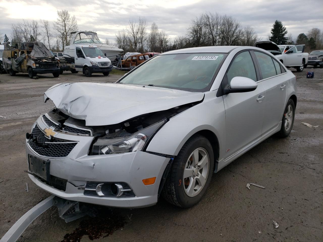 Photo 2 from auction – 2014 CHEVROLET CRUZE LT with VIN 1G1PC5SBXE7204393