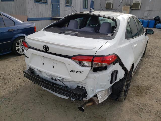 Photo 4 from auction – 2021 TOYOTA COROLLA SE with VIN 5YFM4MCE8MP075187