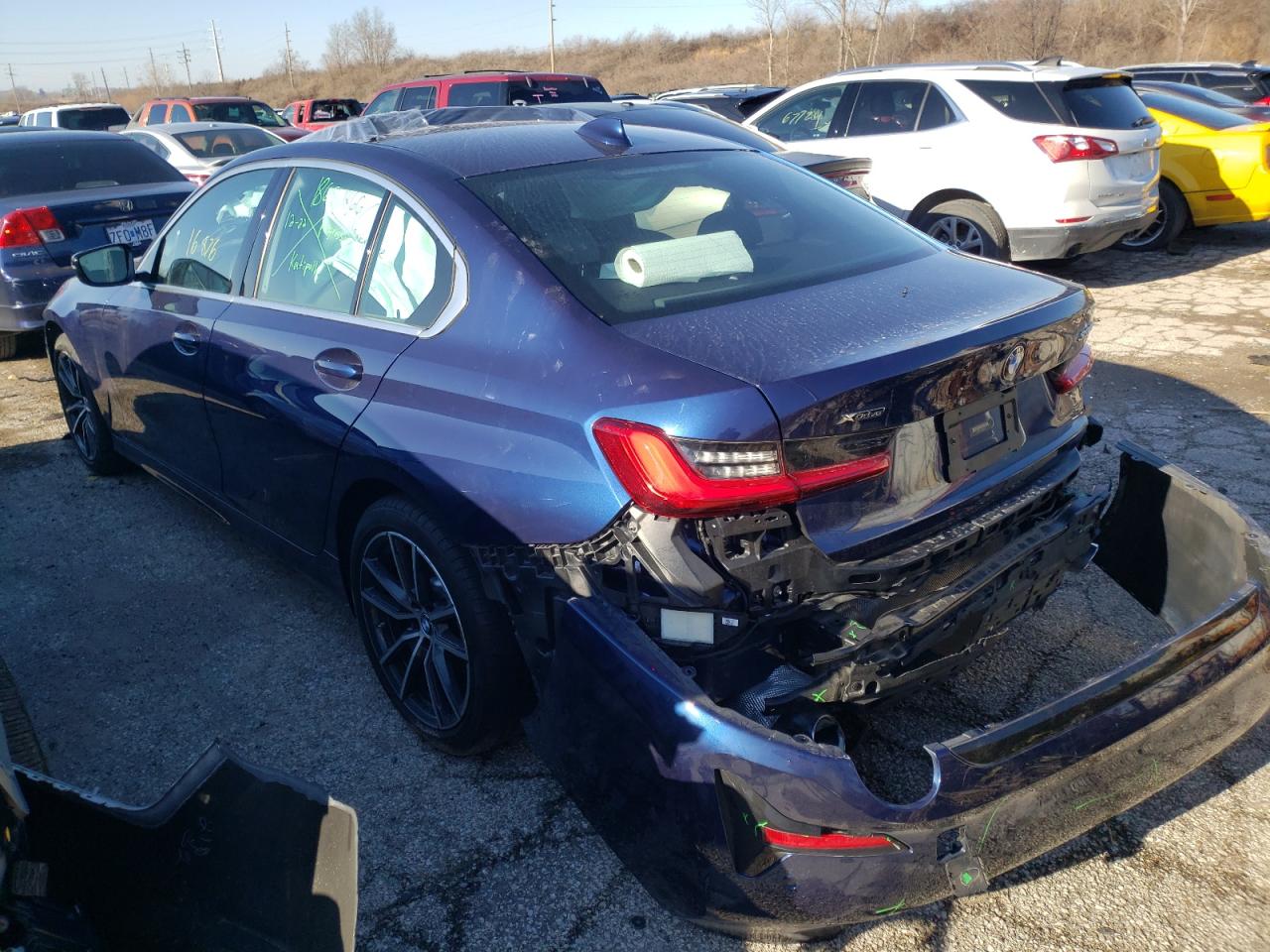 Photo 3 from auction – 2020 BMW 330XI with VIN 3MW5R7J06L8B27524