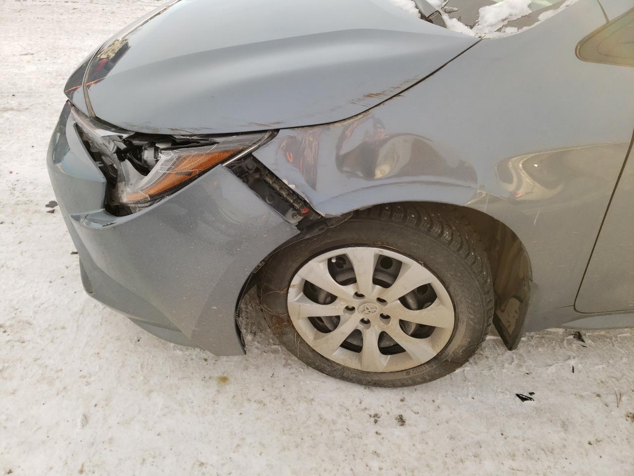 Photo 9 from auction – 2020 TOYOTA COROLLA LE with VIN 5YFBPRBE8LP143841