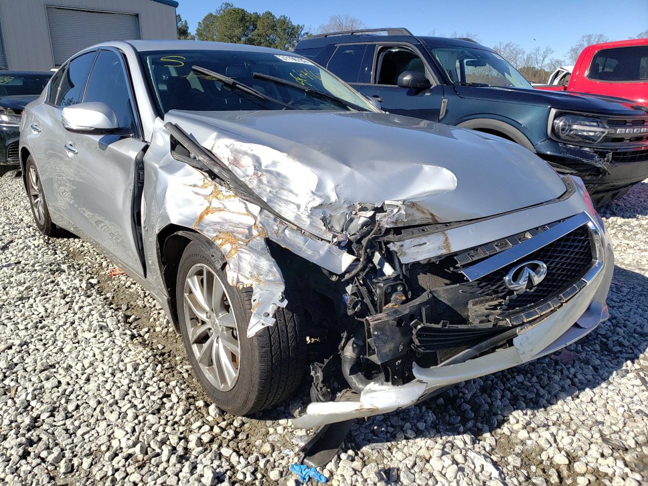Photo 1 from auction – 2017 INFINITI Q50 BASE with VIN JN1CV7AP5HM641641