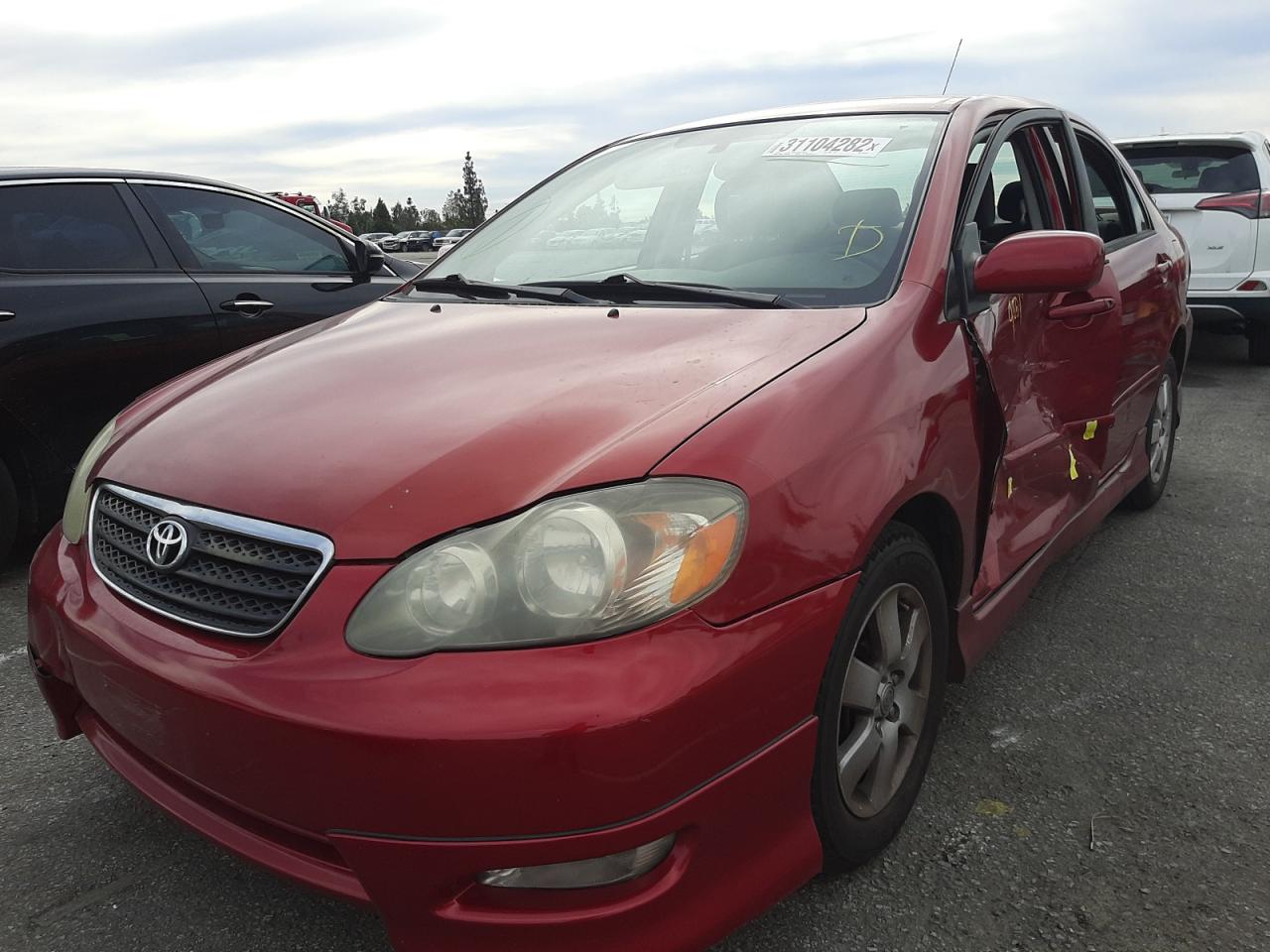Photo 2 from auction – 2008 TOYOTA COROLLA CE with VIN 1NXBR32E78Z047227