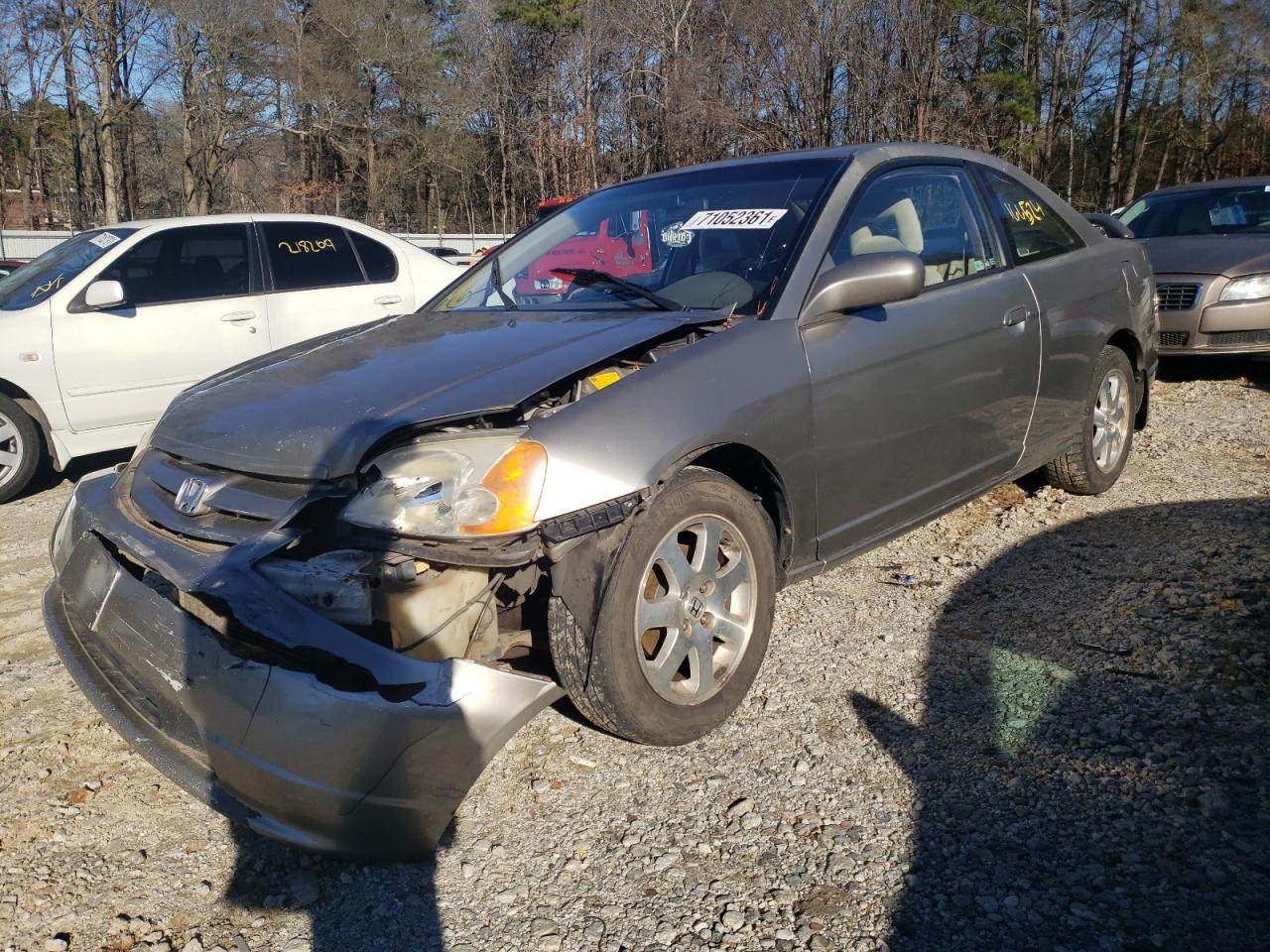 Photo 2 from auction – 2003 HONDA CIVIC EX with VIN 1HGEM22993L047050