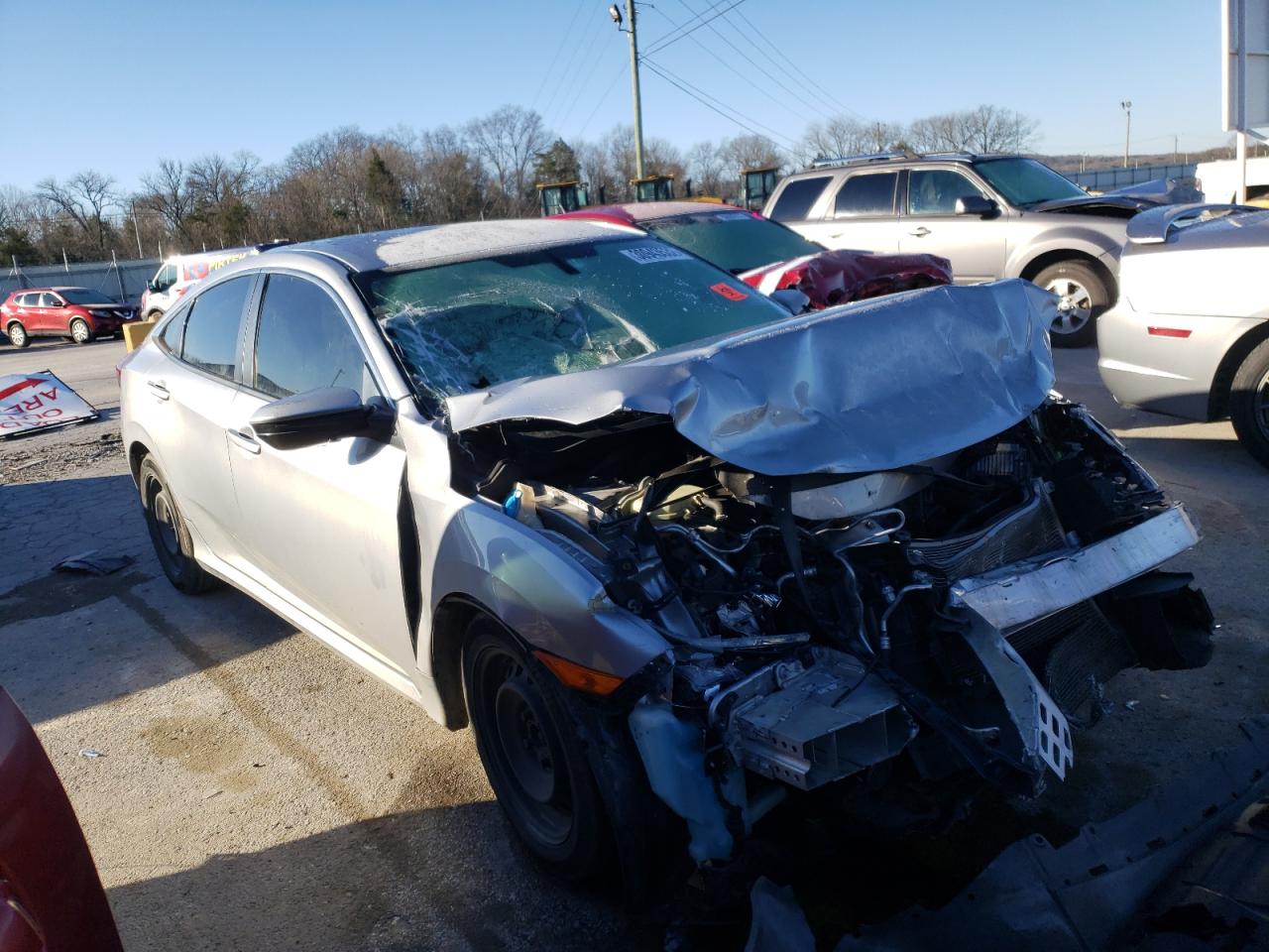 HONDA CIVIC LX 2017 with VIN 19XFC2F52HE221098 - Photo from auction