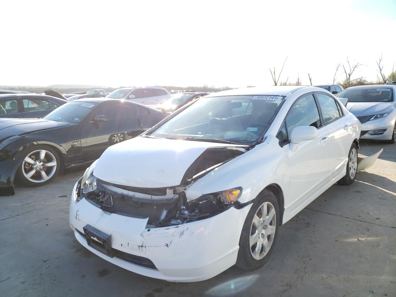 Photo 2 from auction – 2007 HONDA CIVIC with VIN 2HGFA16547H313009