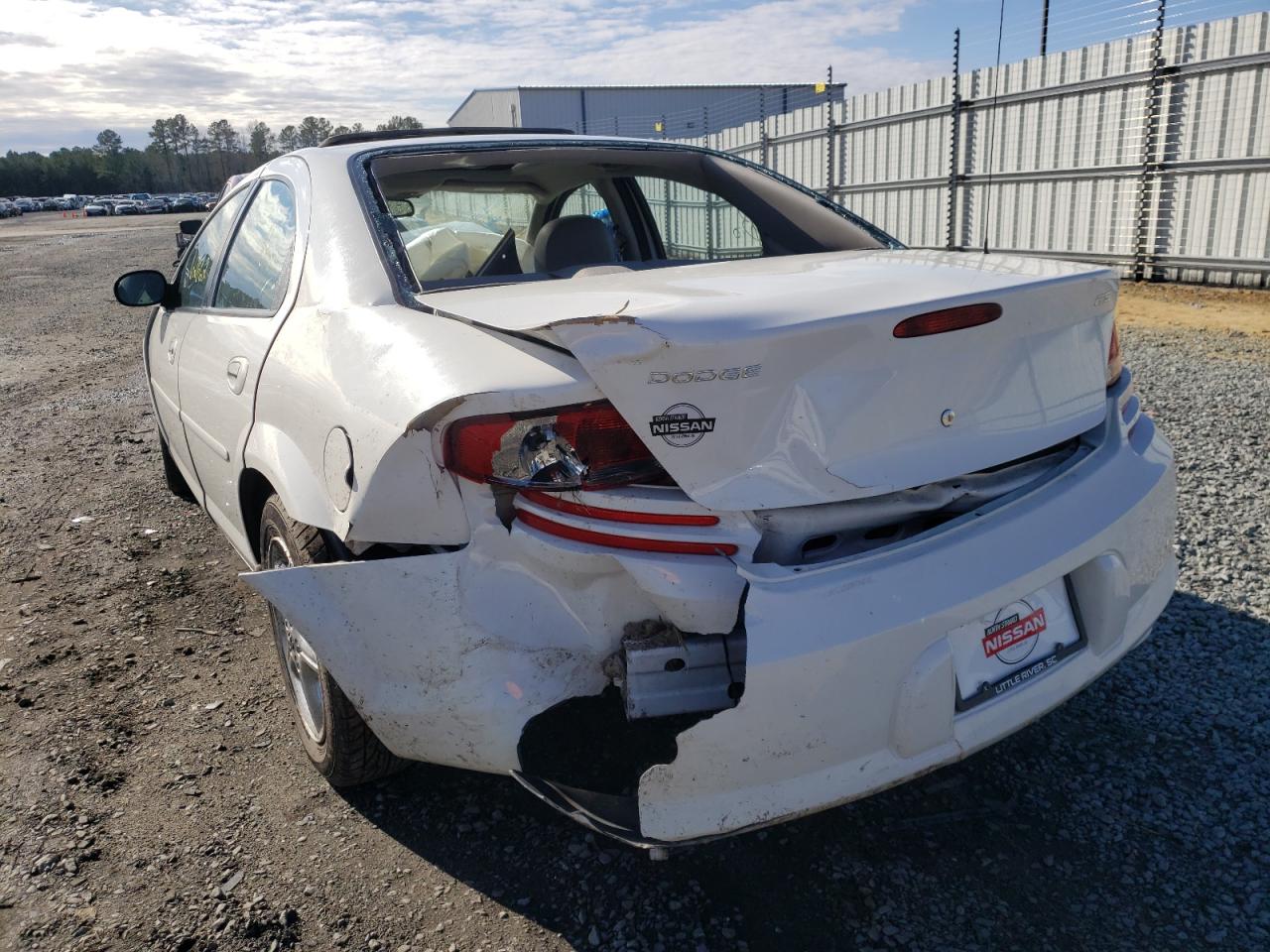 Photo 3 from auction – 2004 DODGE STRATUS ES with VIN 1B3EL56R84N111549