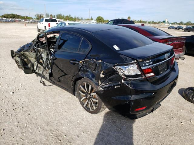 Photo 3 from auction – 2014 HONDA CIVIC EXL with VIN 19XFB2F98EE070964