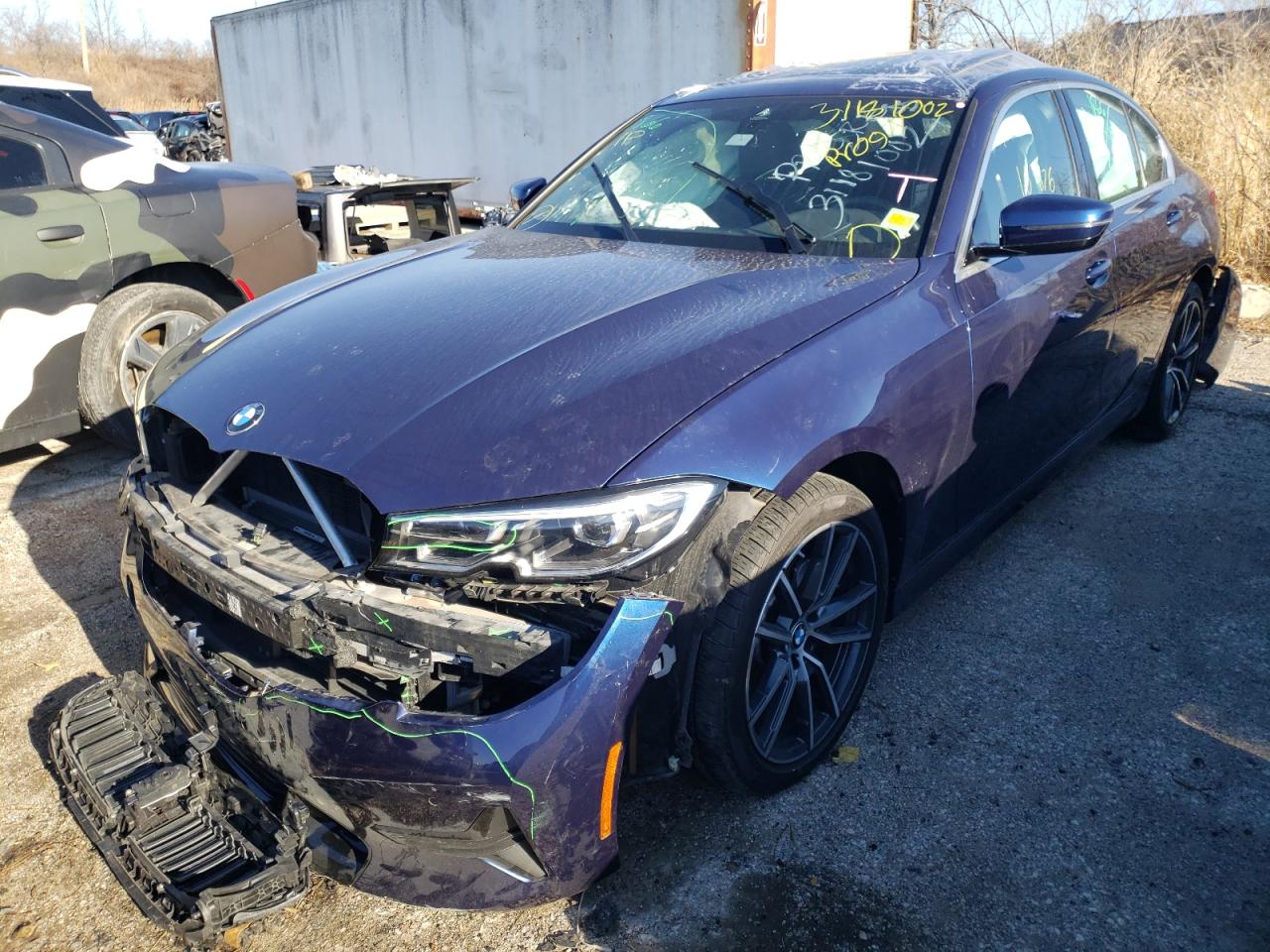 Photo 2 from auction – 2020 BMW 330XI with VIN 3MW5R7J06L8B27524