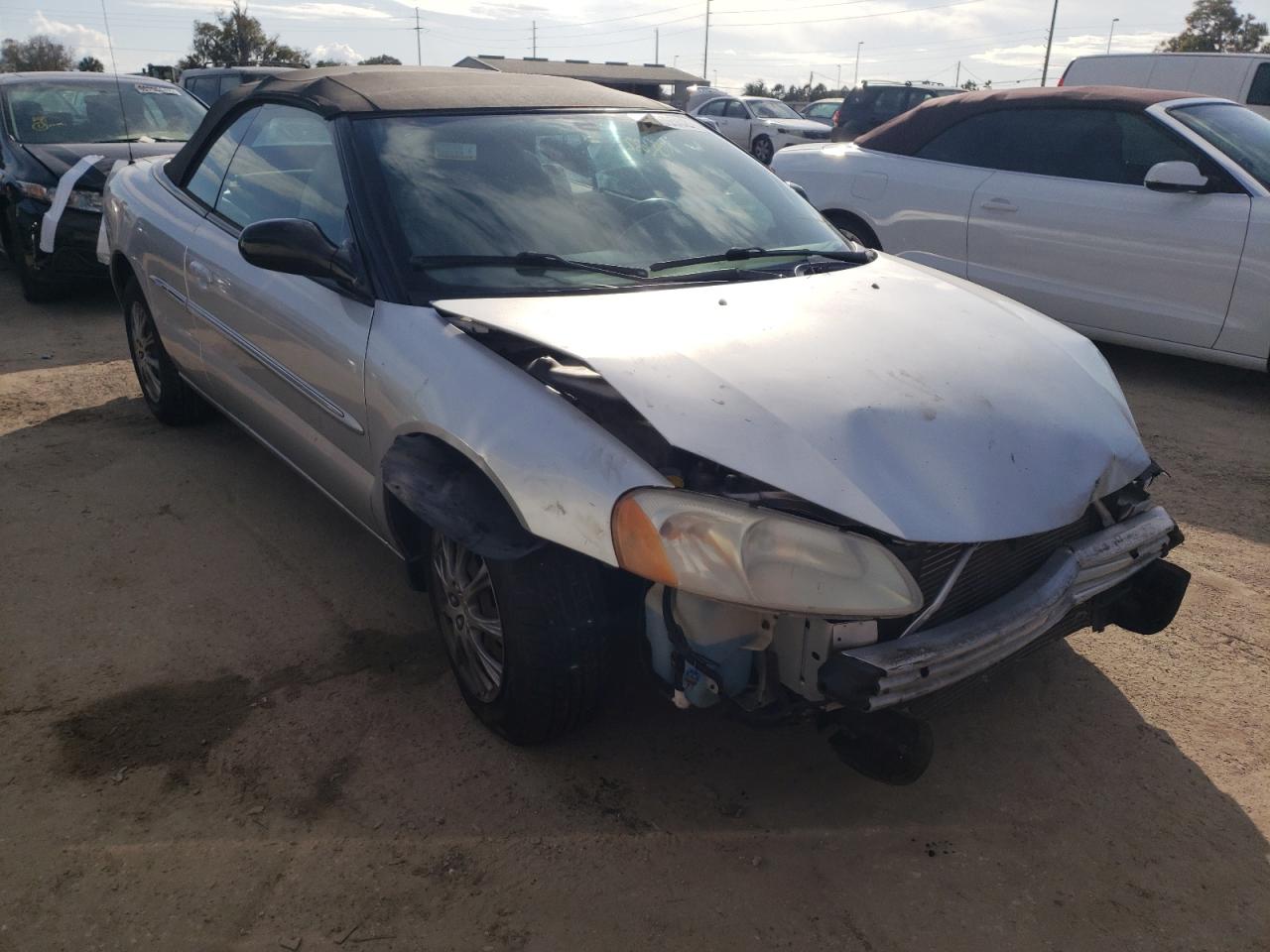 CHRYSLER SEBRING LX 2002 with VIN 1C3EL45R72N327534 - Photo from auction