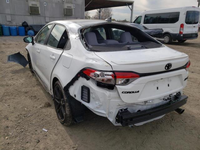 Photo 3 from auction – 2021 TOYOTA COROLLA SE with VIN 5YFM4MCE8MP075187
