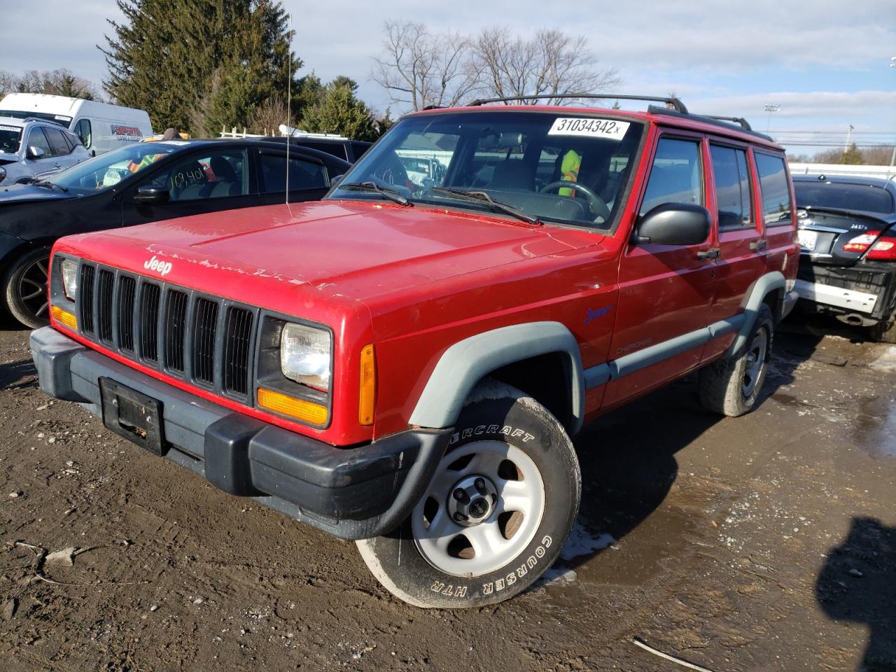 Photo 2 from auction – 1997 JEEP CHEROKEE S with VIN 1J4FJ68S9VL591218