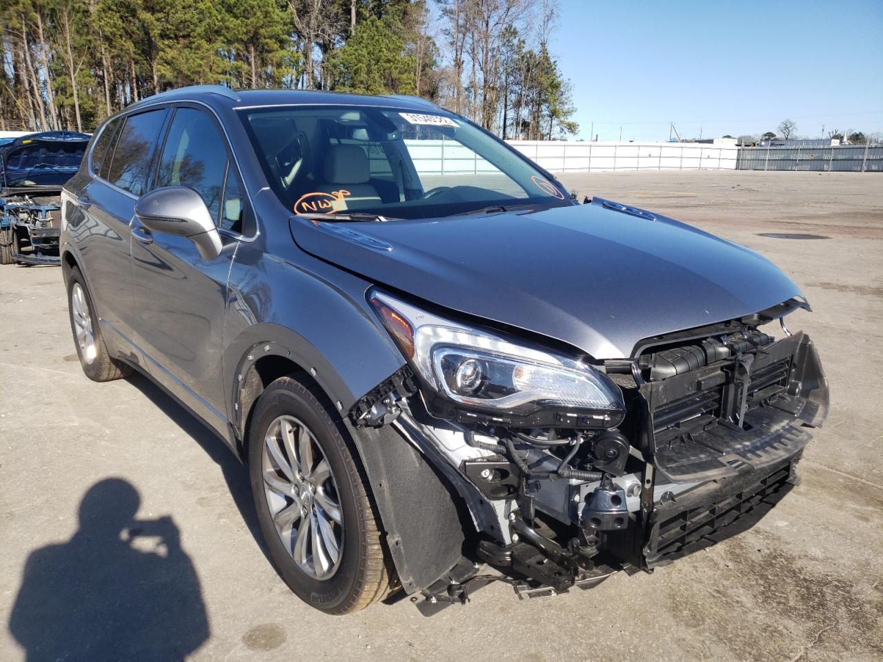 BUICK ENVISION E 2020 with VIN LRBFXCSA7LD229459 - Photo from auction