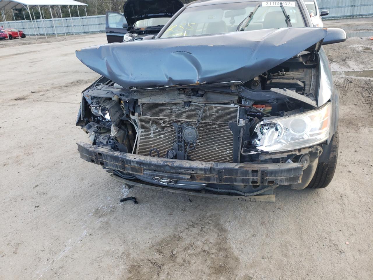 Photo 9 from auction – 2010 HYUNDAI SONATA GLS with VIN 5NPET4AC3AH618690