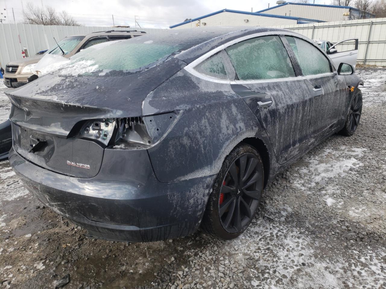 Photo 4 from auction – 2020 TESLA MODEL 3 with VIN 5YJ3E1EC7LF714544
