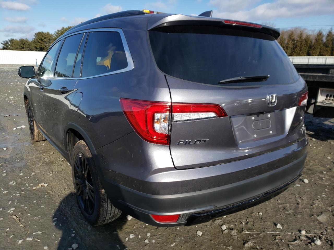 Photo 3 from auction – 2021 HONDA PILOT SE with VIN 5FNYF5H21MB034508