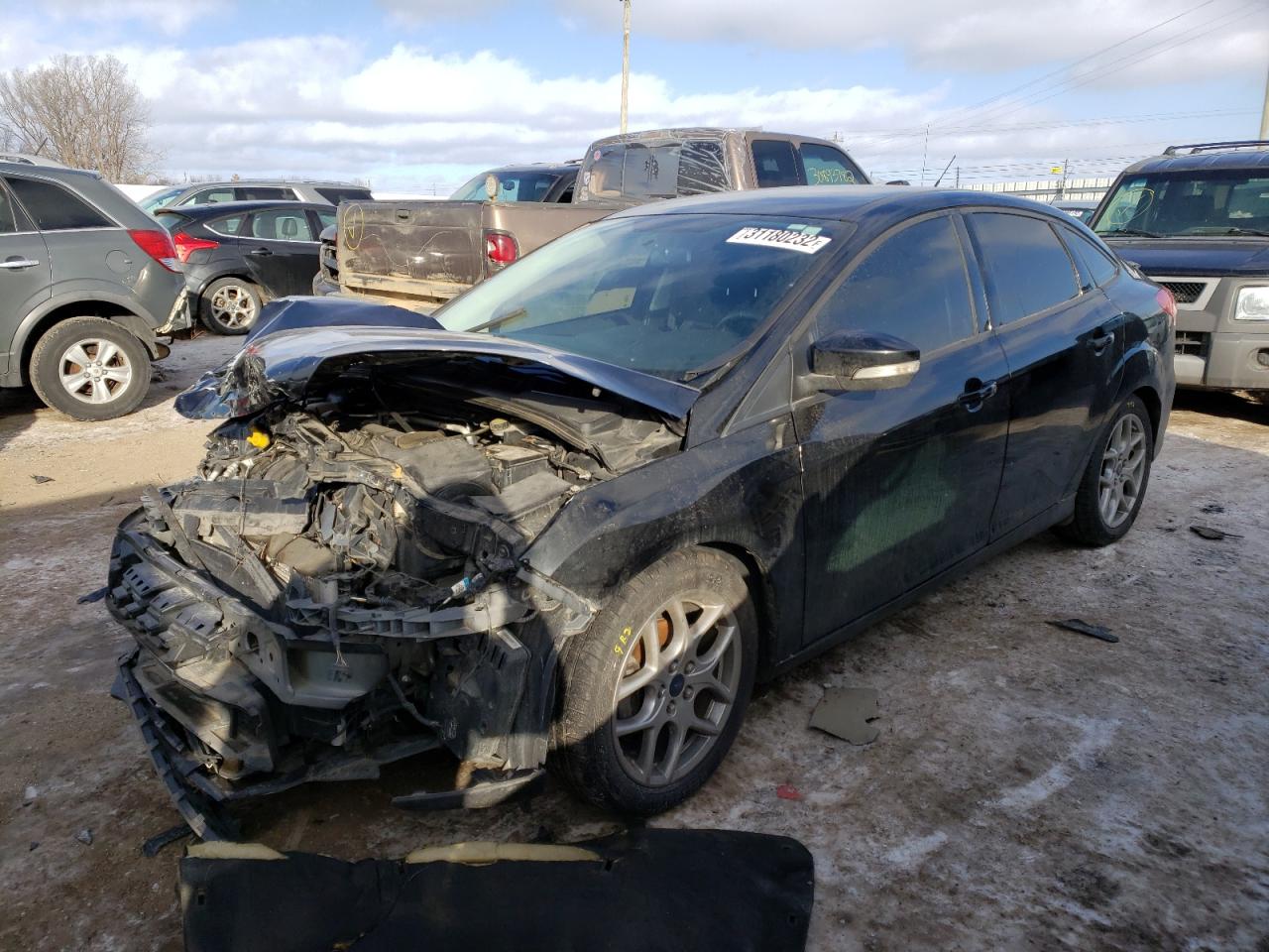Photo 2 from auction – 2015 FORD FOCUS SE with VIN 1FADP3F23FL254791