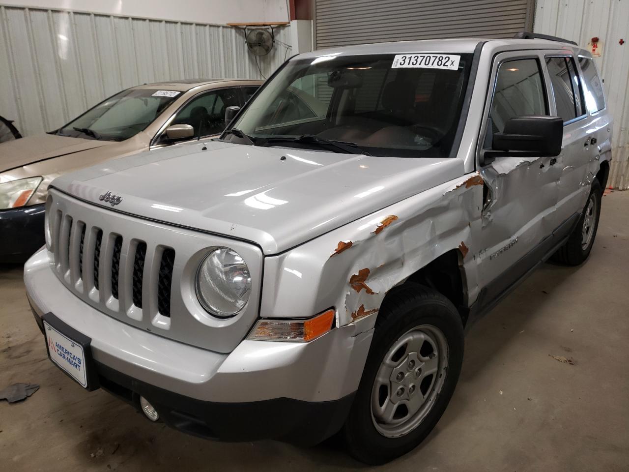 Photo 2 from auction – 2014 JEEP PATRIOT SP with VIN 1C4NJPBA7ED503445