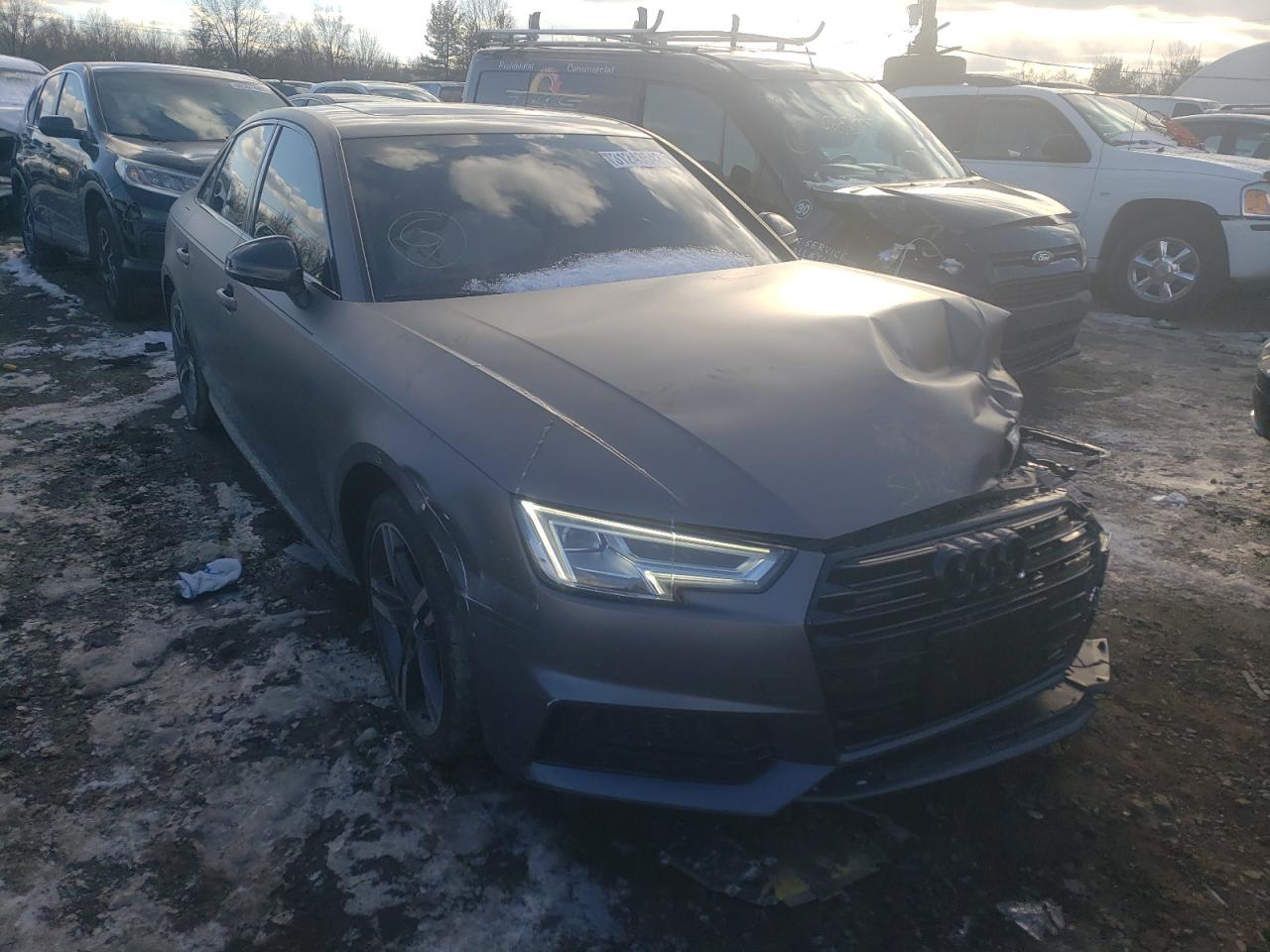 AUDI A4 PREMIUM 2017 with VIN WAUENAF46HN047729 - Photo from auction