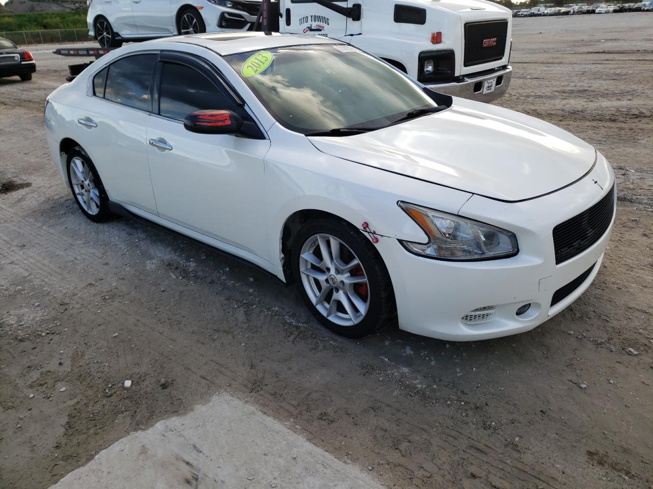 NISSAN MAXIMA S 2013 with VIN 1N4AA5AP0DC826612 - Photo from auction