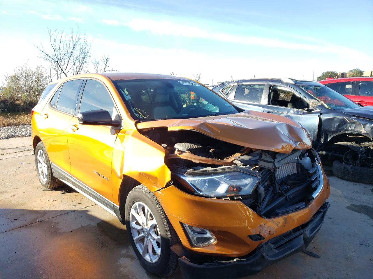 Photo 1 from auction – 2018 CHEVROLET EQUINOX LS with VIN 2GNAXHEV3J6123374