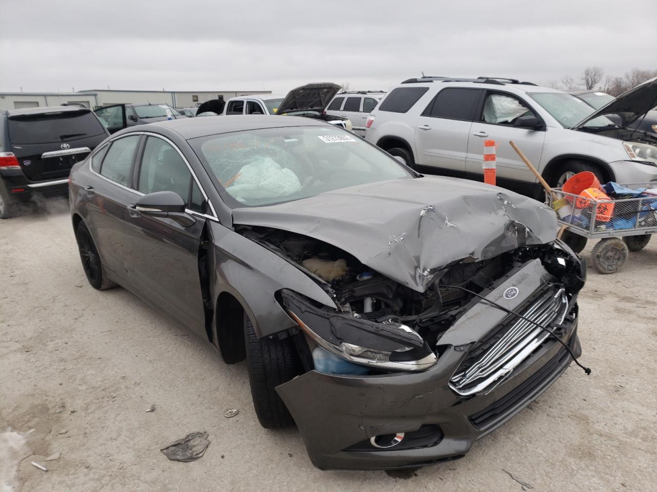 FORD FUSION SE 2016 with VIN 3FA6P0HD1GR278077 - Photo from auction