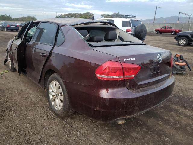 Photo 3 from auction – 2014 VOLKSWAGEN PASSAT S with VIN 1VWAP7A3XEC006327